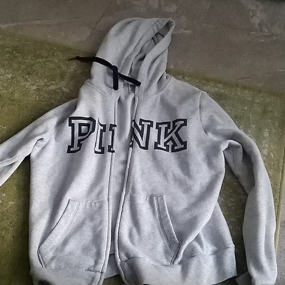 PINK Victoria's Secret Jackets & Blazers - Pink long sleeve zip up